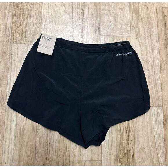 Nike AeroSwift Dri-Fit ADV 2" Running Shorts Mens Size LARGE Black FN3349-010 - Picture 3 of 10